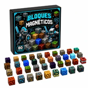 Bloques Magnéticos 80 Piezas [Aleatorios]