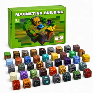 Bloques Magnéticos 100 Piezas [Aleatorios]